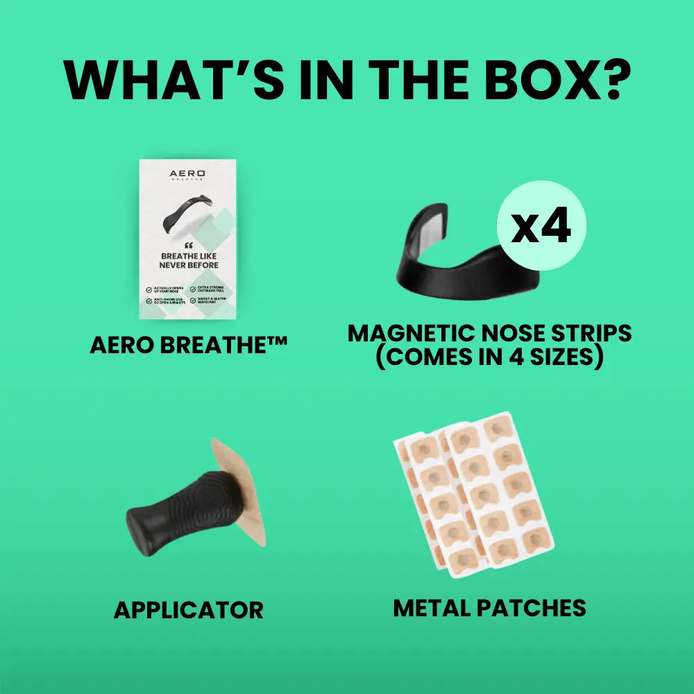 Aero Breathe™ Magnetic Nose Strip