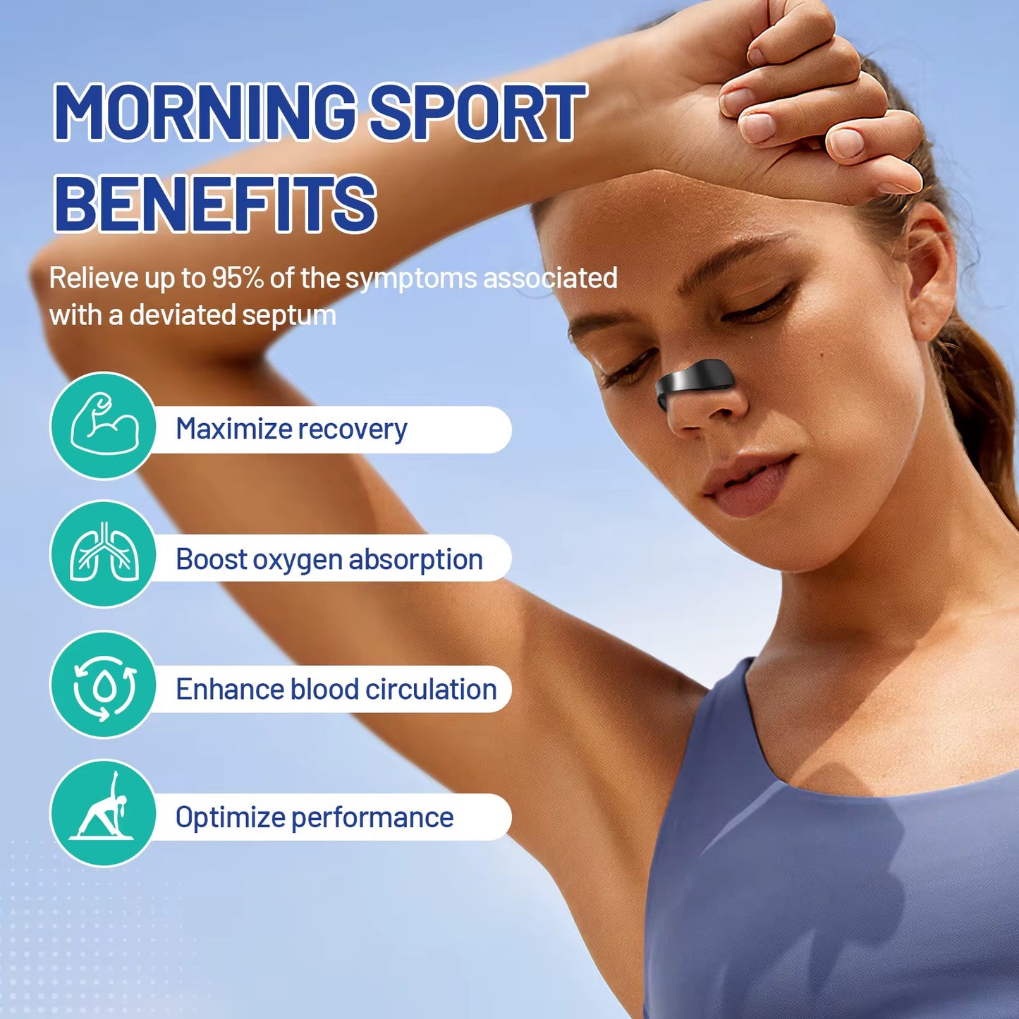 Aero Breathe™ Magnetic Nose
Strip