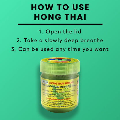 Hong Thai Compound Thai Herbal Inhaler